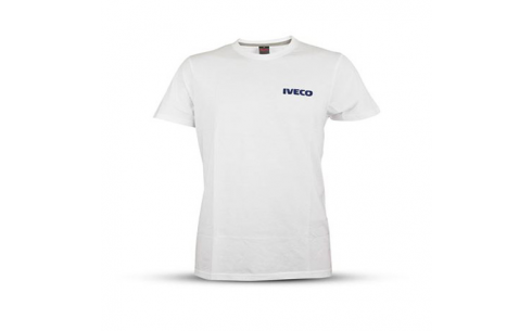 T-shirt, taille L coupe droite, tubulaire ; col côtelé avec Spandex ; bande contrastée renforcée. 100 % jersey de coton - 150 g/m². Couleur : blanc. Unisex.