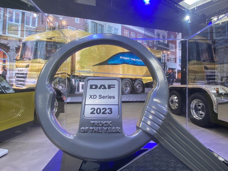 Le DAF XD élu camion de l’année 2023