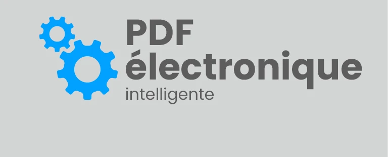 PDF électronique intelligente
