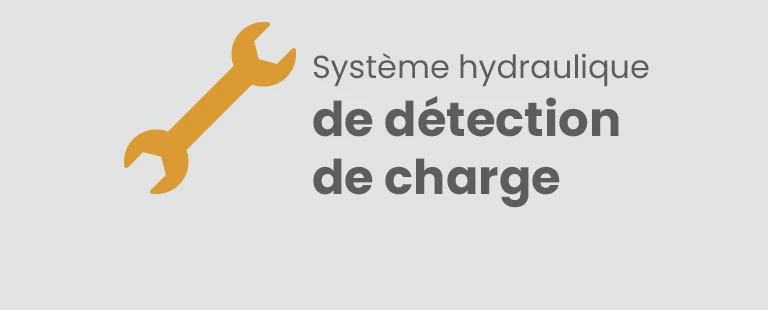 Système hydraulique de détection de charge