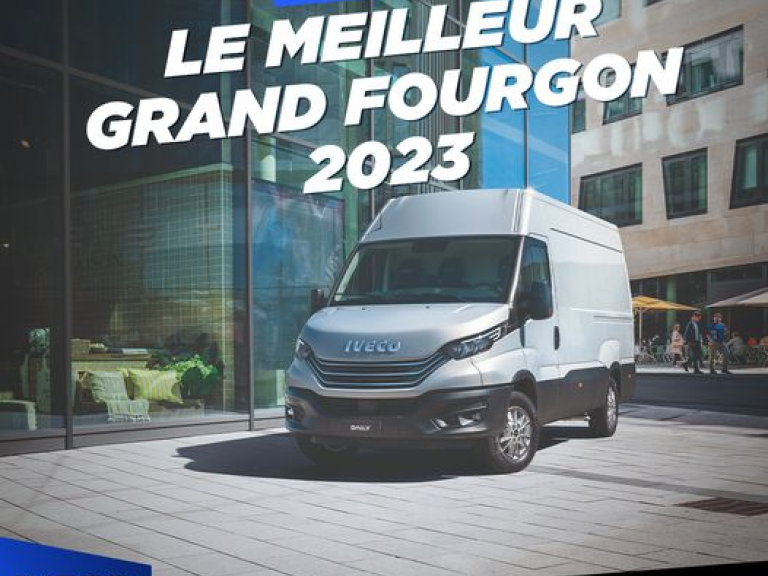 IVECO DAILY : le meilleur grand fourgon 2023