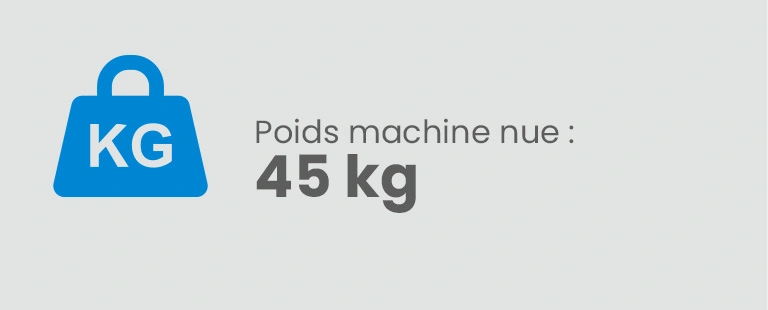 POIDS MACHINE NUE