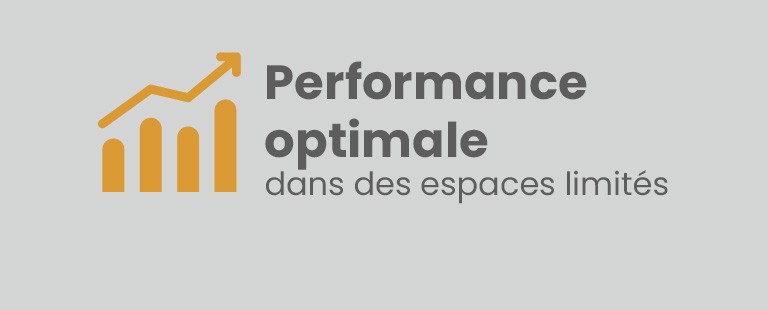 Performance optimale dans des espaces limités
