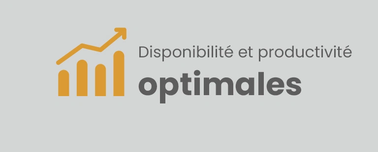 Disponibilité et productivité optimales